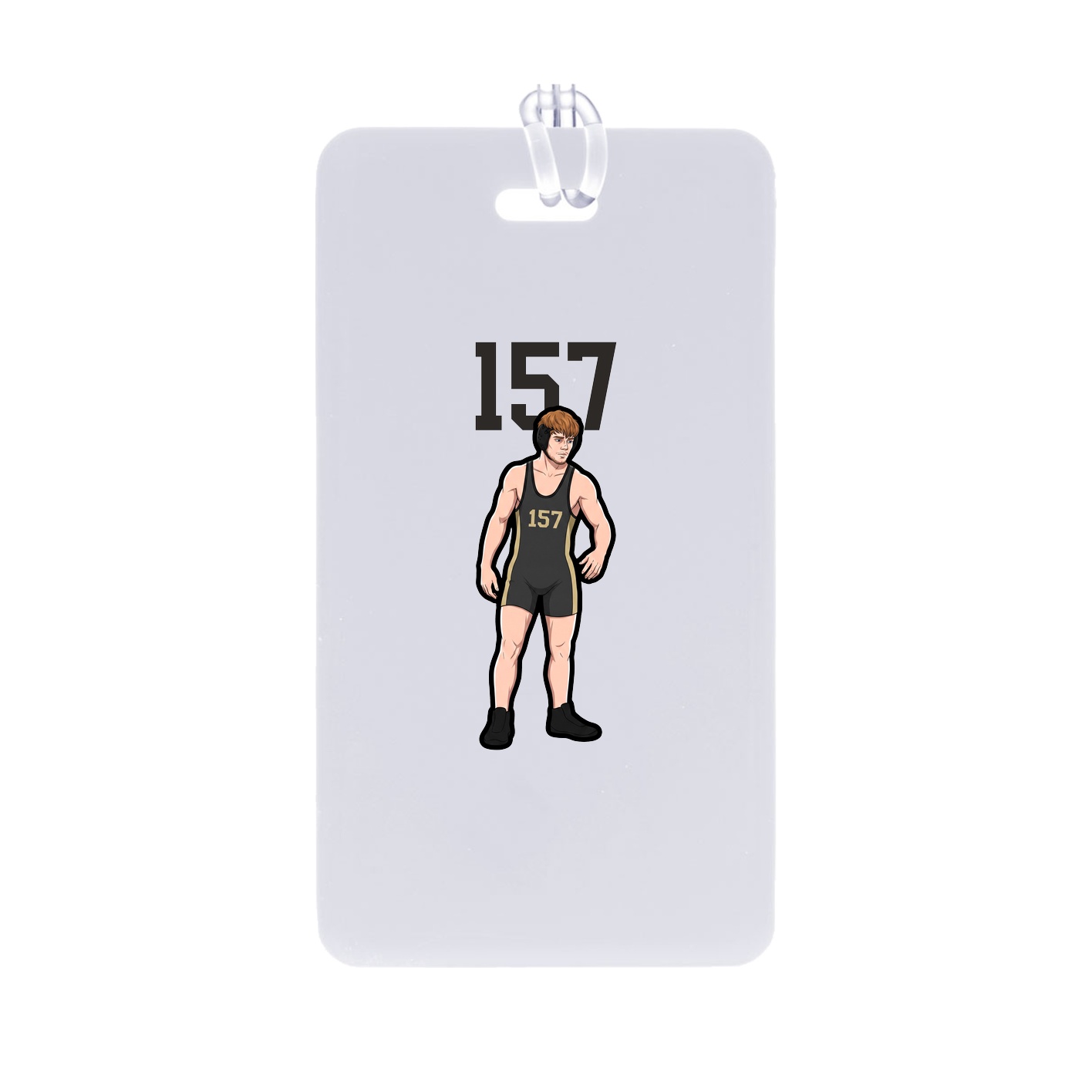 Bag Tag — Number Top in Classic