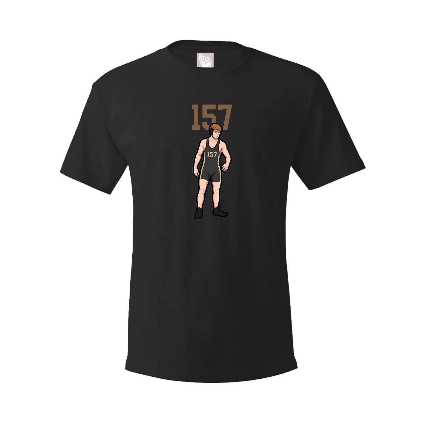 Tee — Number Top in Black