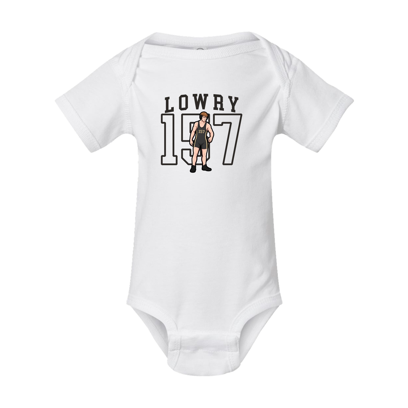 Baby Onesie — Shirsey in White