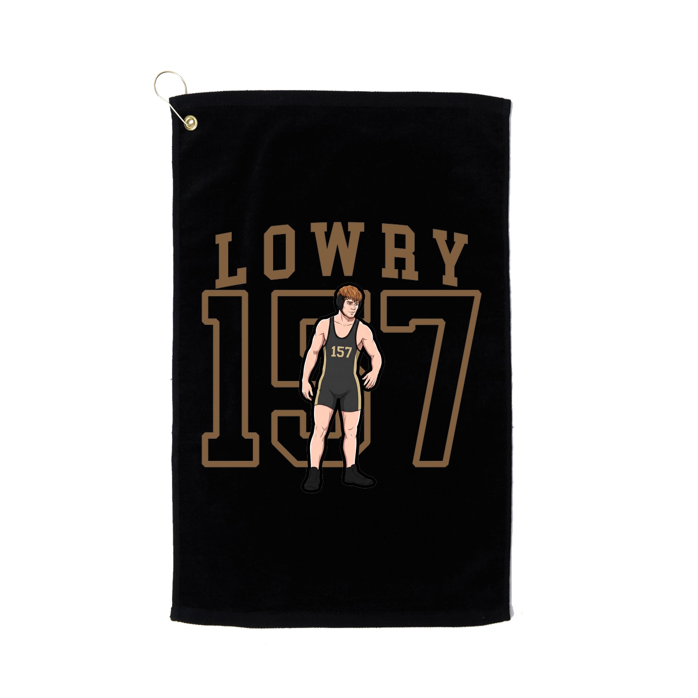 Golf Towel — Shirsey in Black