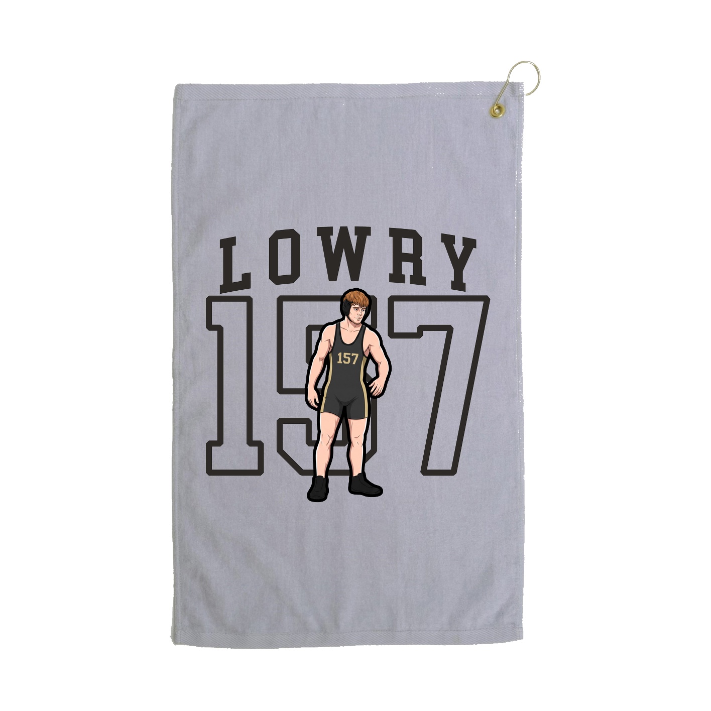 Golf Towel — Shirsey in Grey