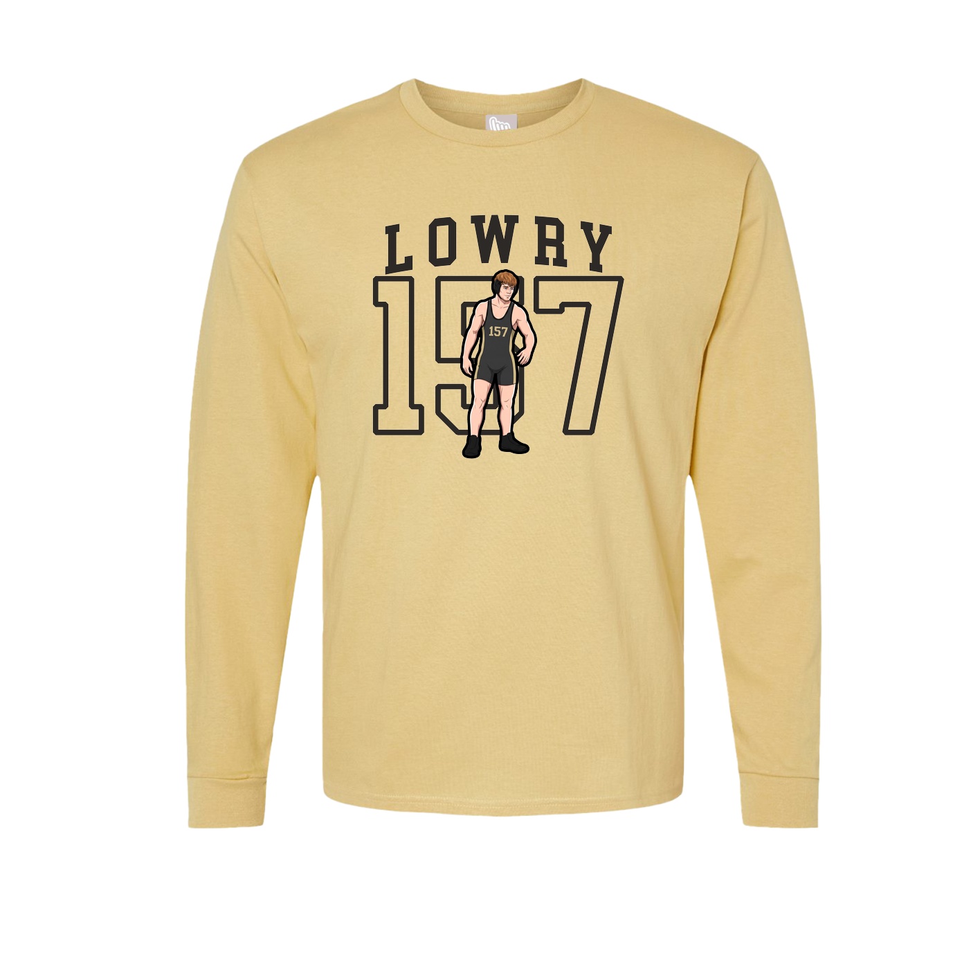 Long Sleeve Tee — Shirsey in Vegas Gold