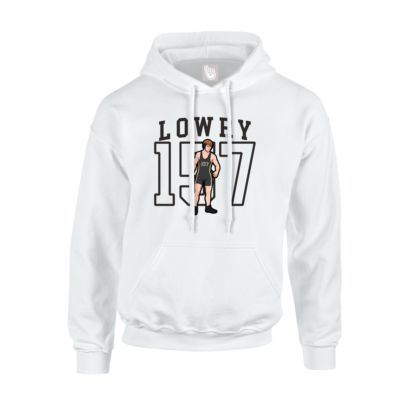 Youth Hoodie — Shirsey in White