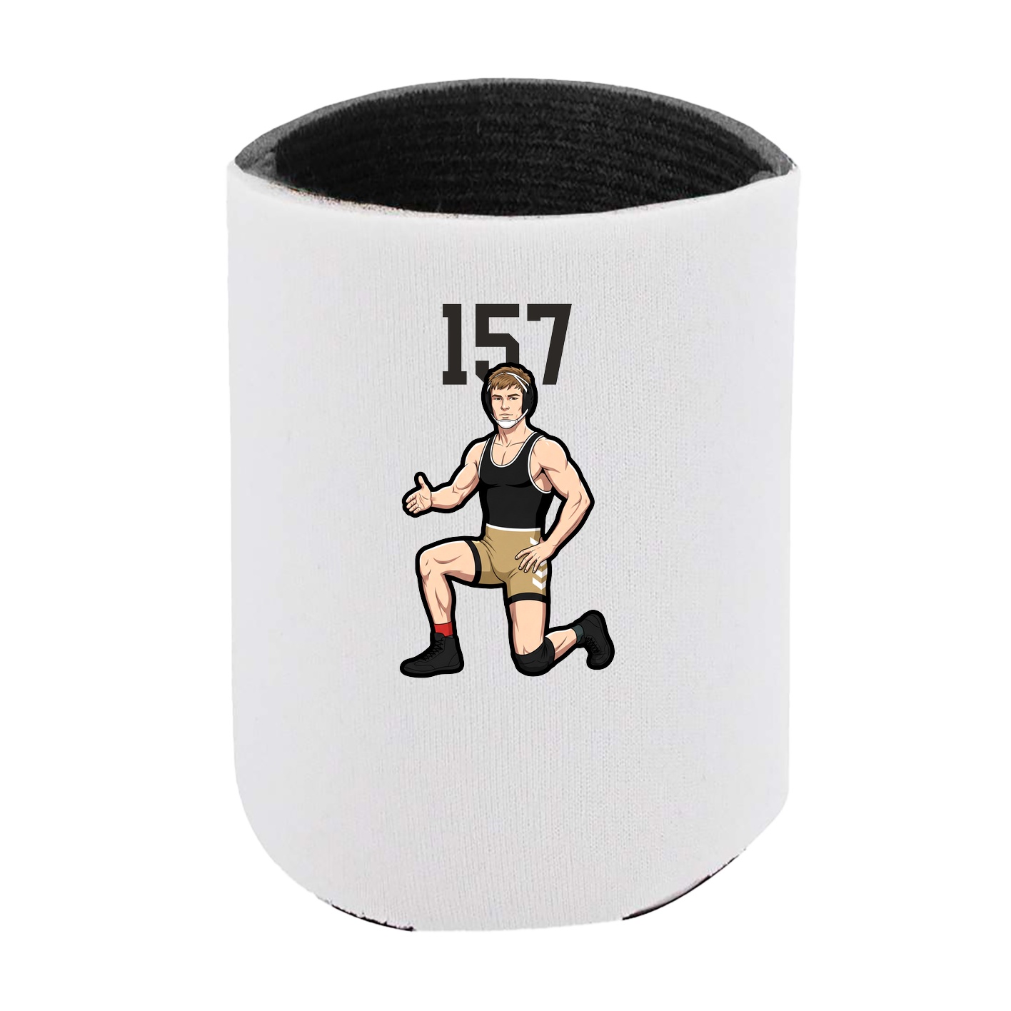 Can Holder — Number Top in White