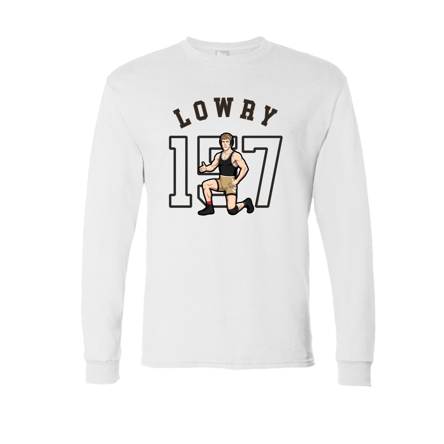 Long Sleeve Tee — Shirsey Arch in White