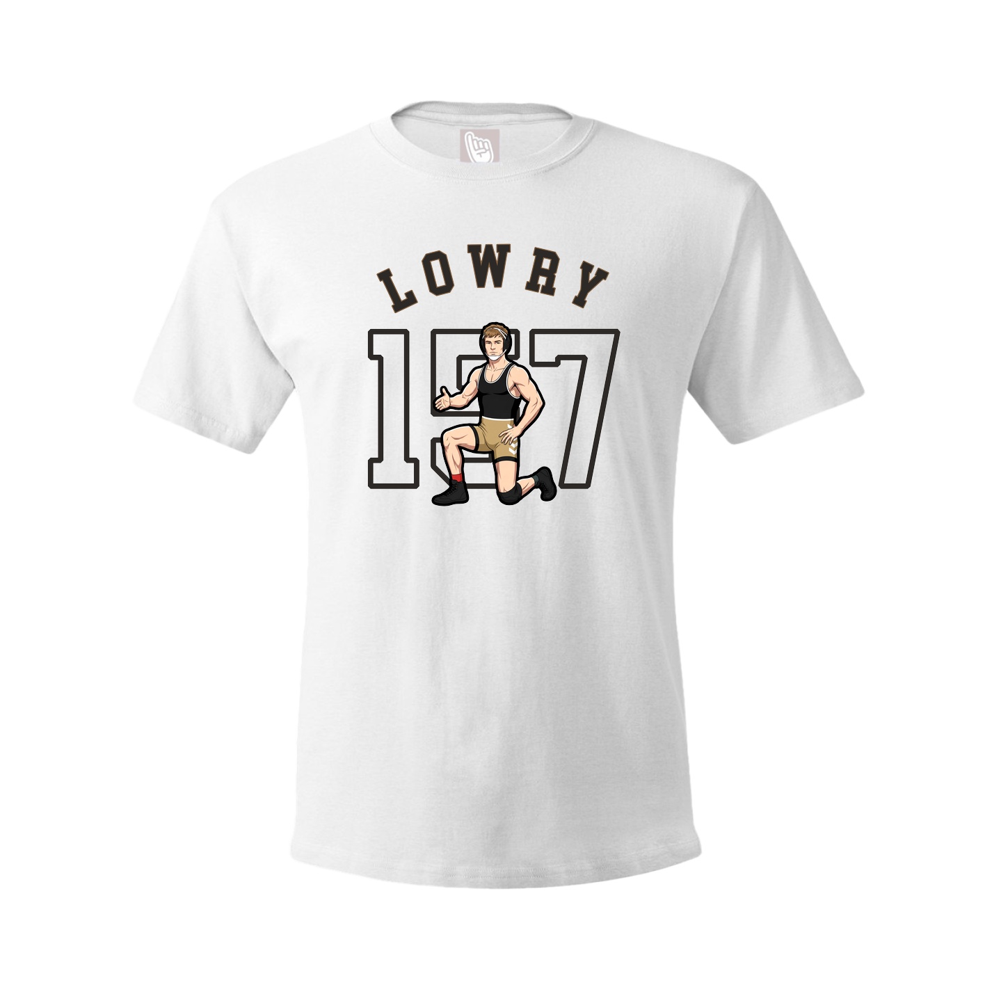 Youth Tee — Shirsey Arch in White