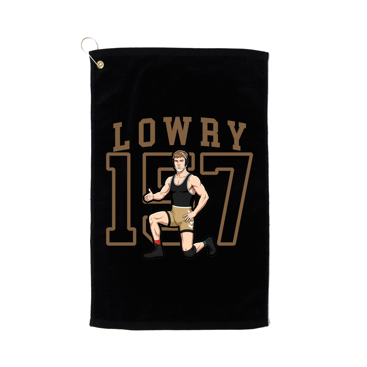 Golf Towel — Shirsey in Black