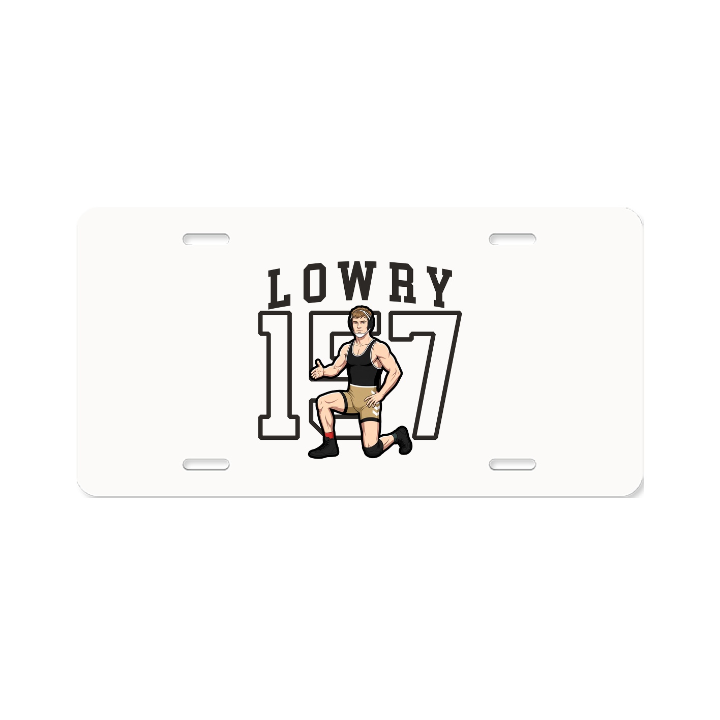 License Plate — Shirsey in Classic
