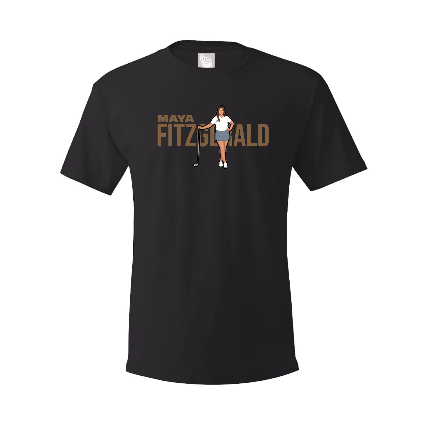 Tee — Player Name in Black