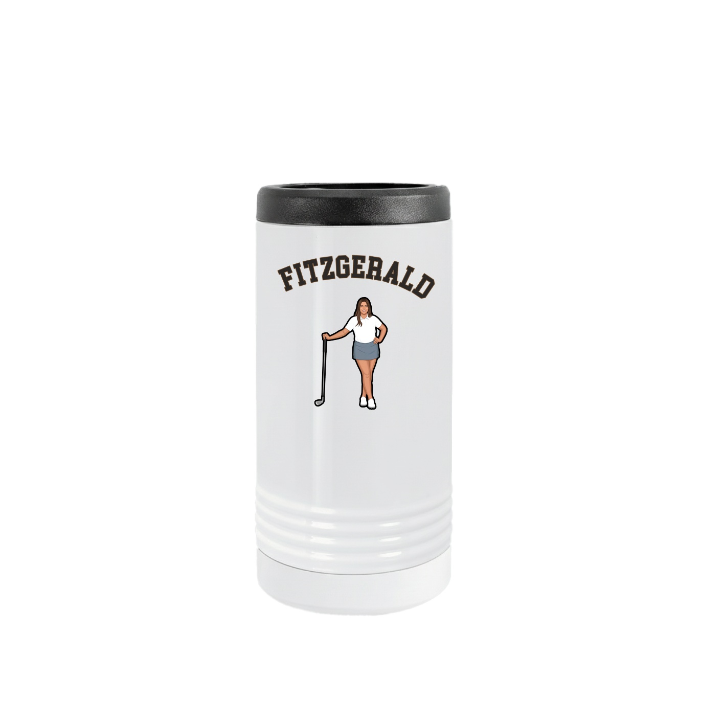 Slim Beverage Holder — Shirsey Arch in White