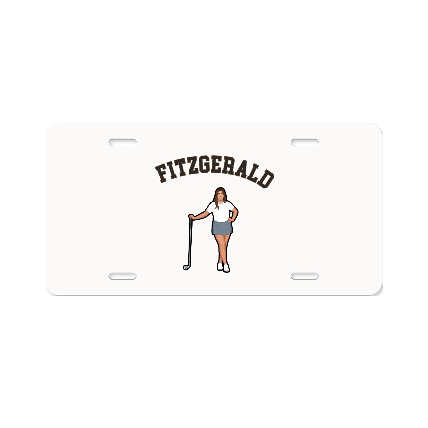 License Plate — Shirsey Arch in Classic