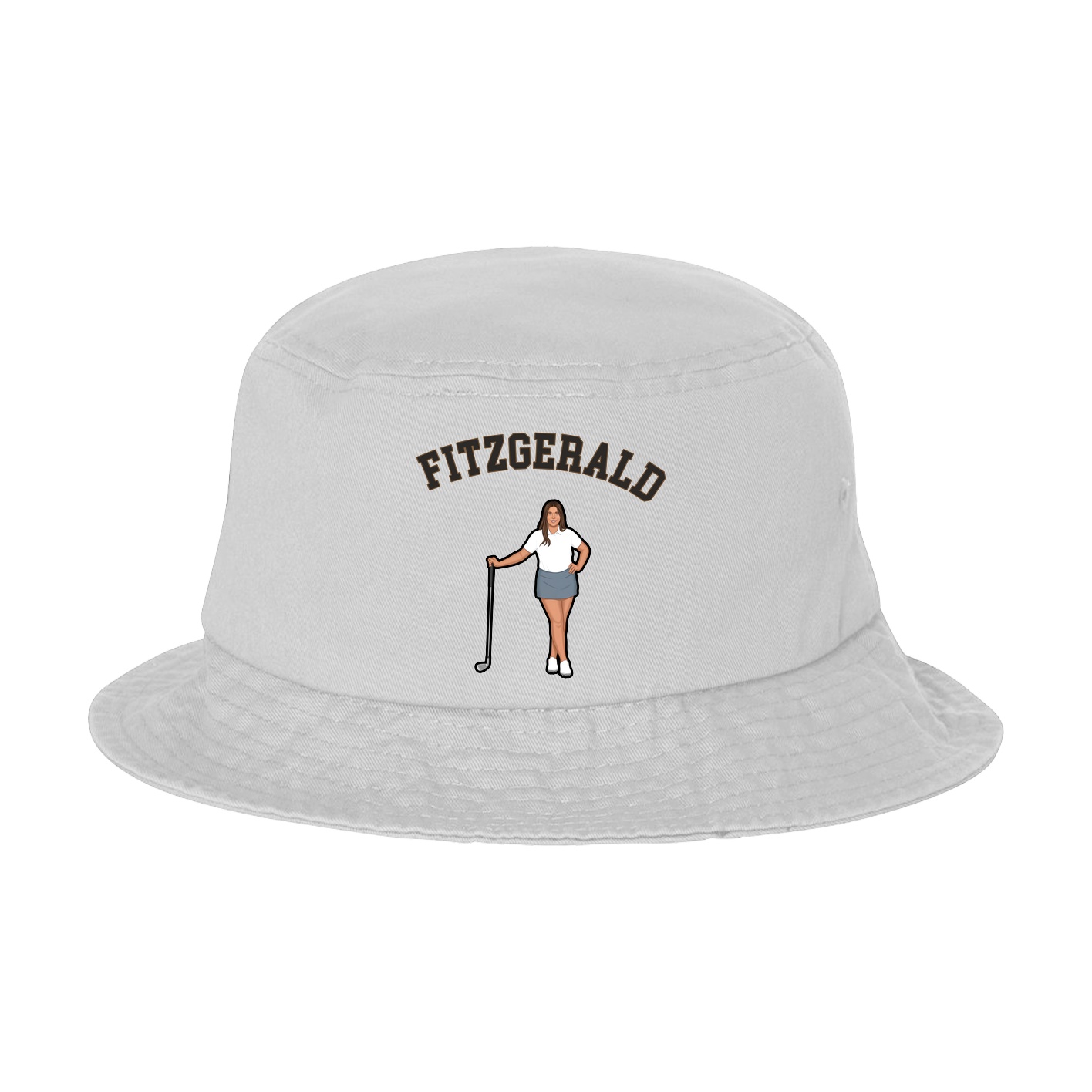 Bucket Cap — Shirsey Arch in White