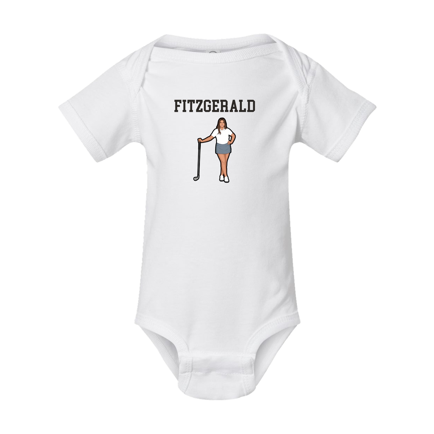 Baby Onesie — Shirsey in White