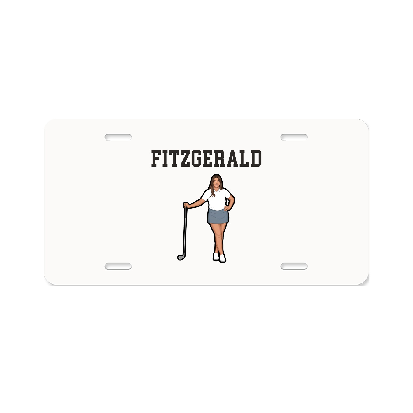 License Plate — Shirsey in Classic
