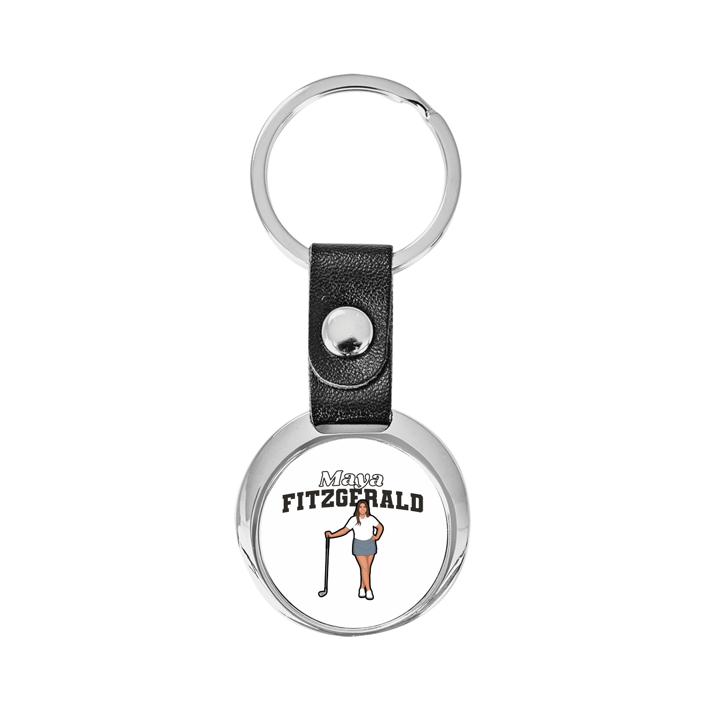 Key Chain — Name Arch in Classic