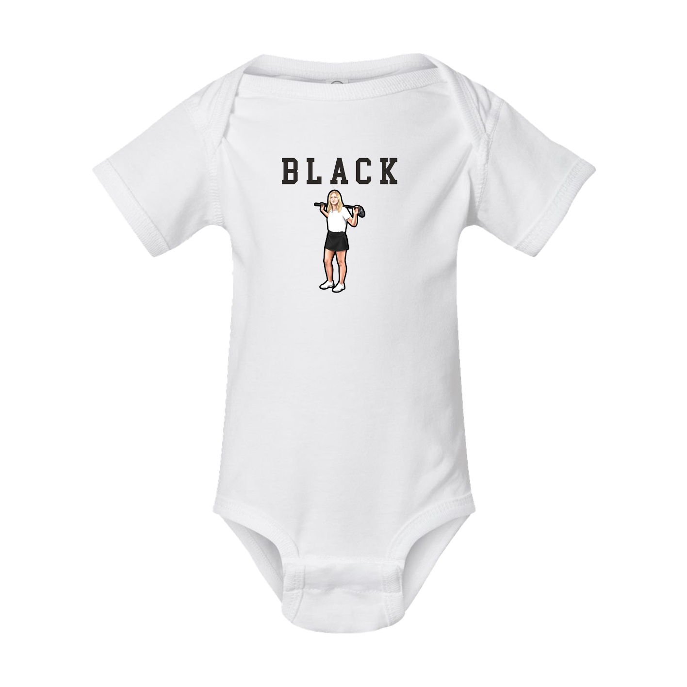 Baby Onesie — Shirsey in White