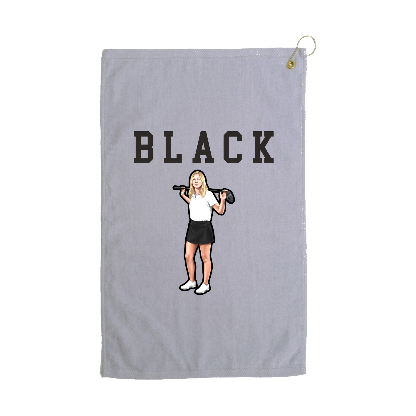 Golf Towel — Shirsey in Grey
