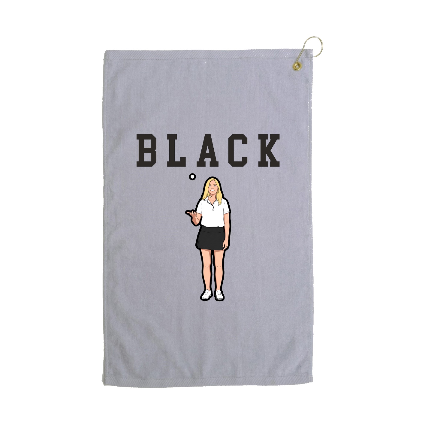 Golf Towel — Shirsey in Grey