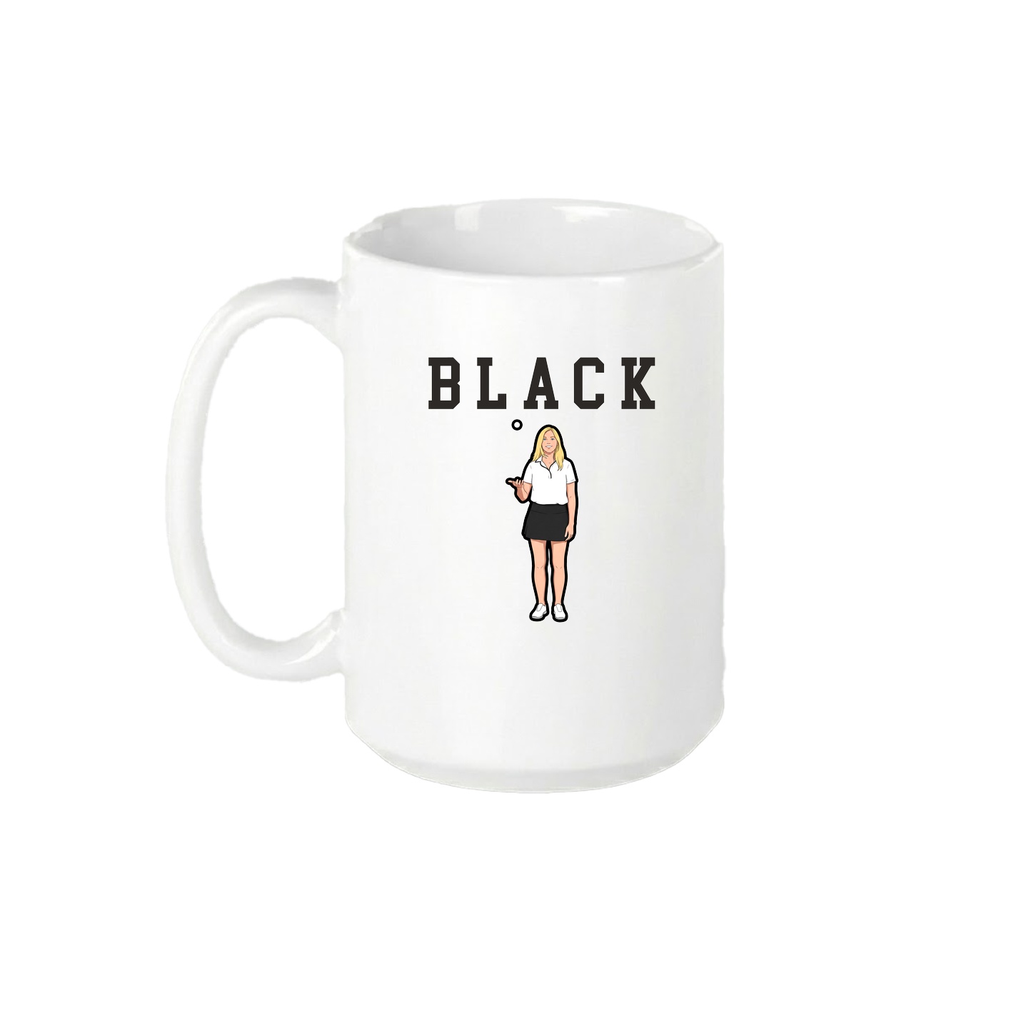 15oz Coffee Mug — Shirsey in White