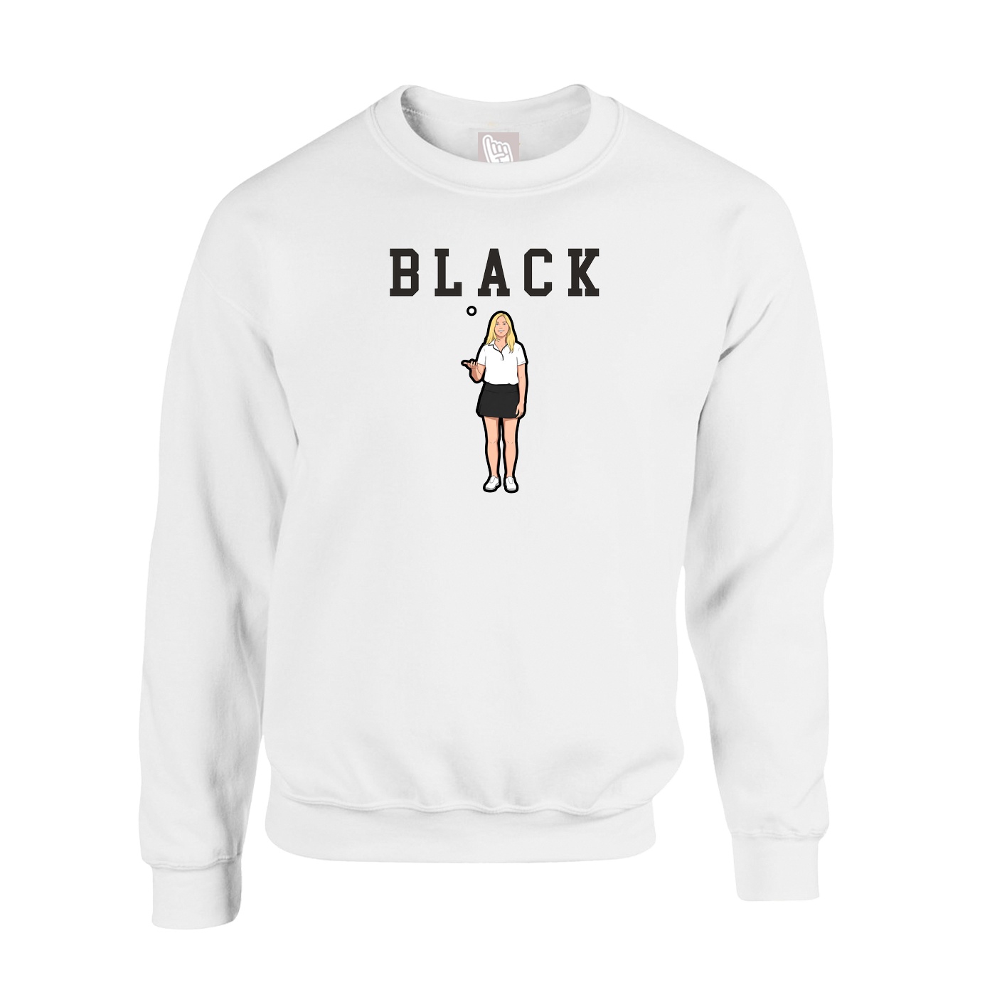 Fleece Crew — Shirsey in White
