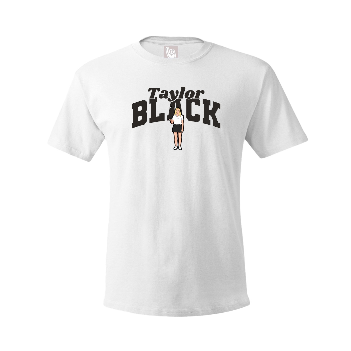 Youth Tee — Signature Arch in White