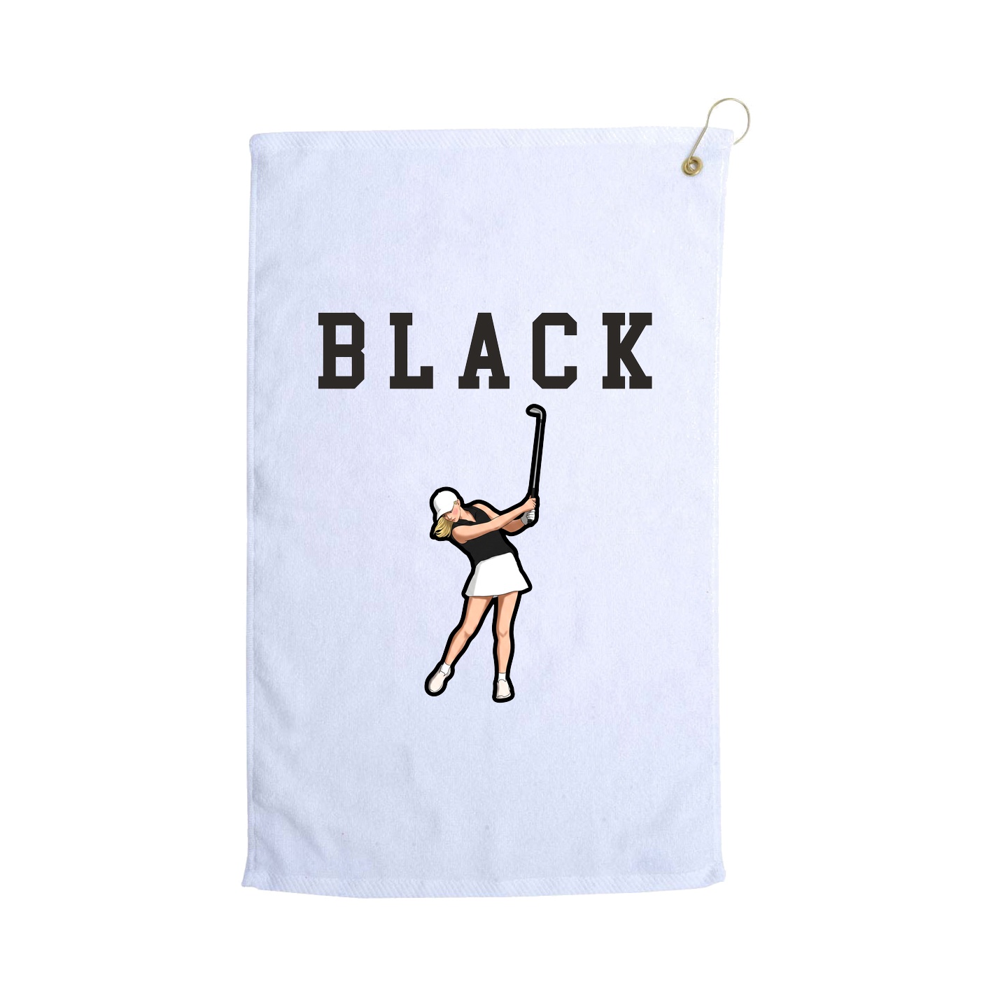 Golf Towel — Shirsey in White