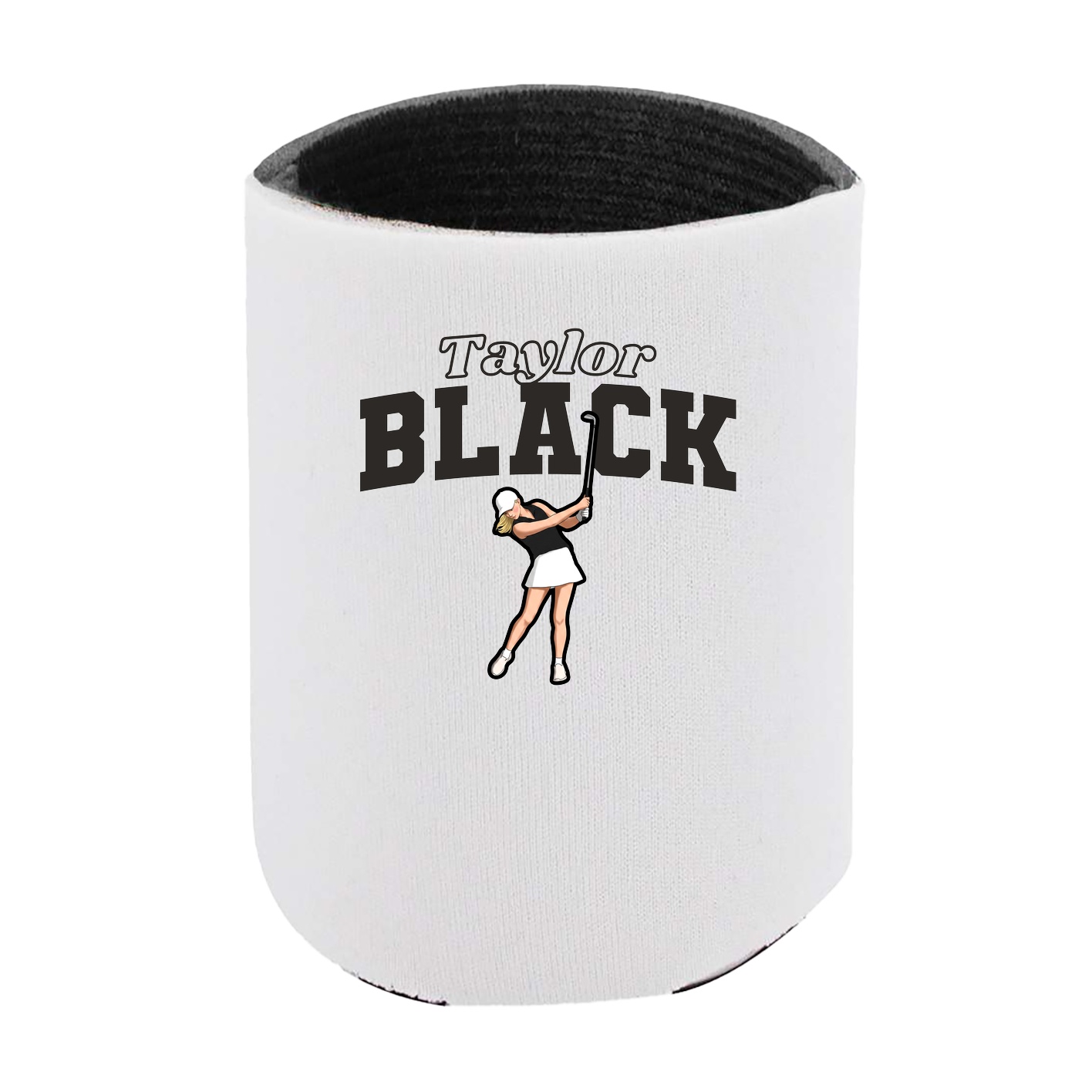 Can Holder — Name Arch in White