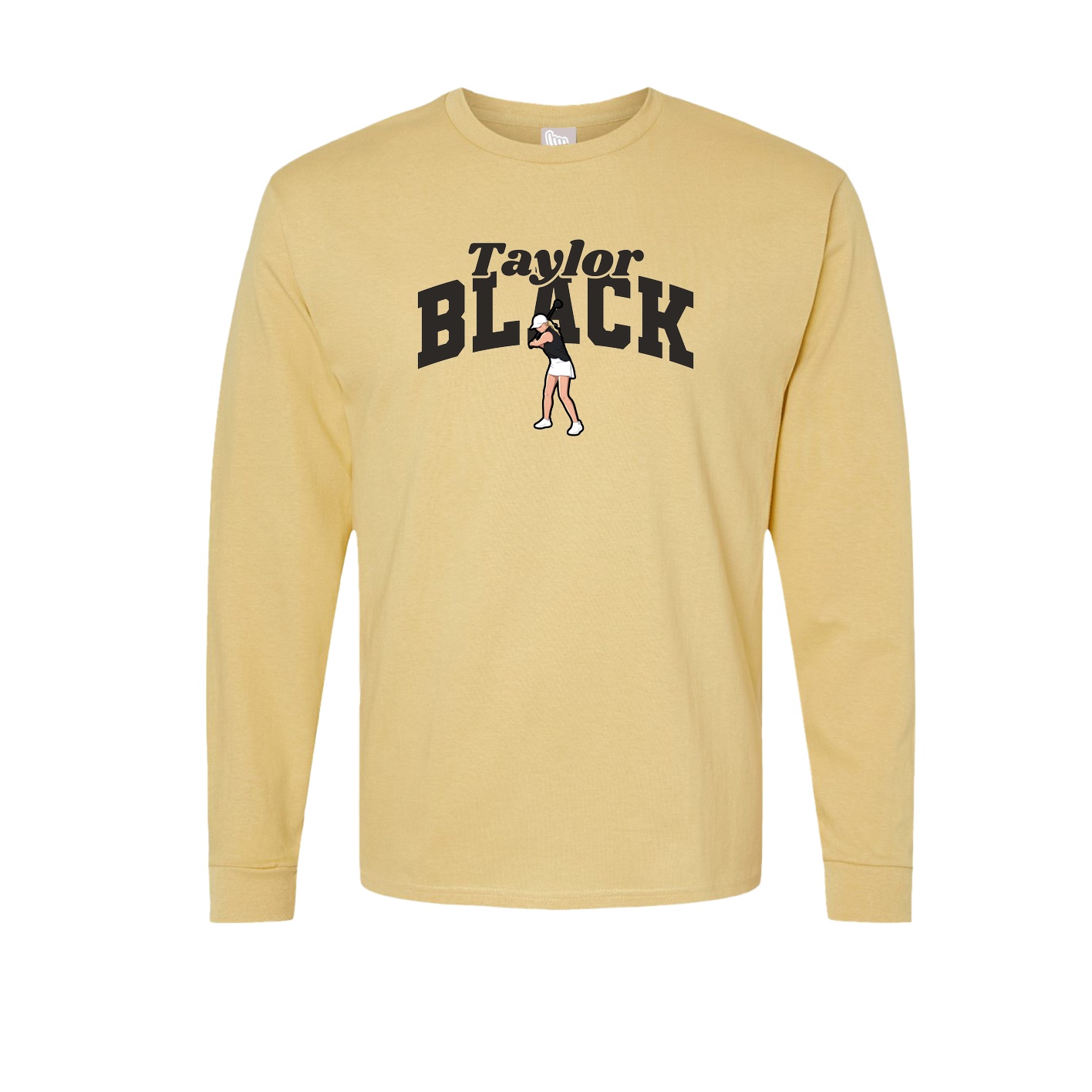 Long Sleeve Tee — Signature Arch in Vegas Gold
