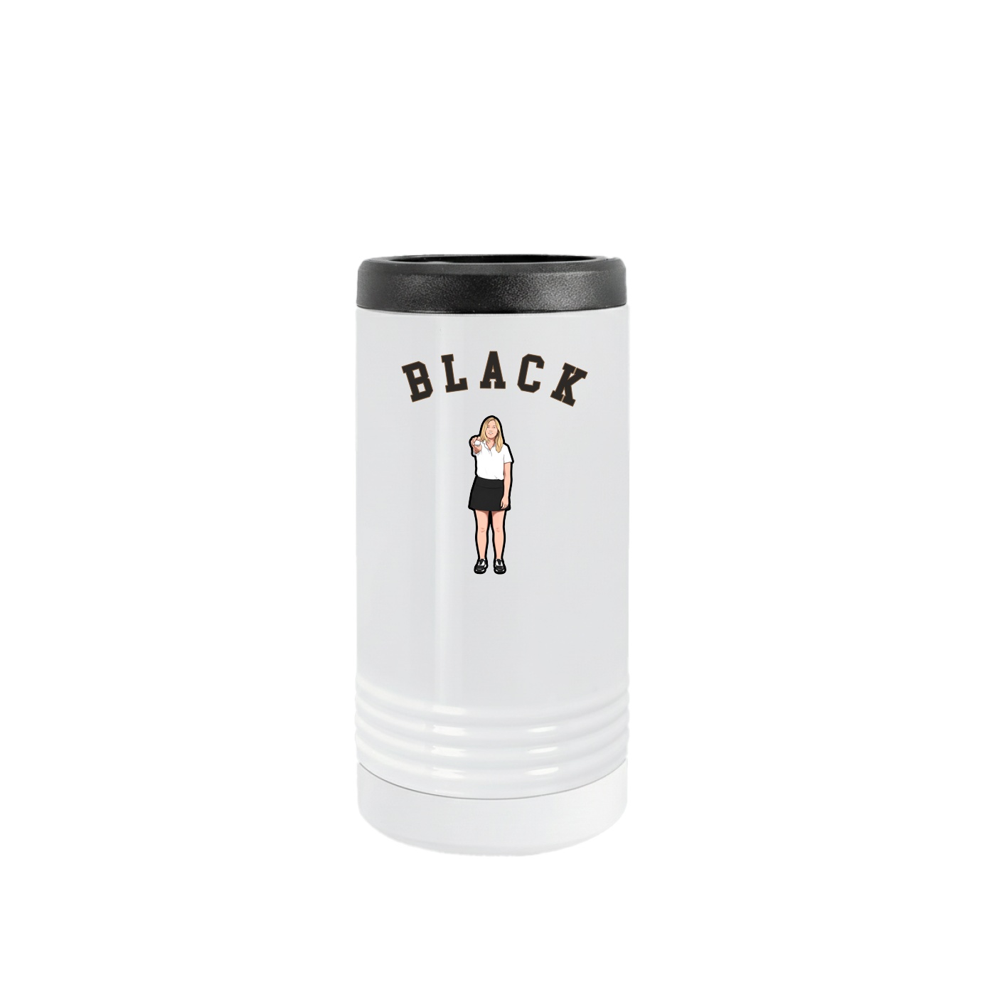Slim Beverage Holder — Shirsey Arch in White