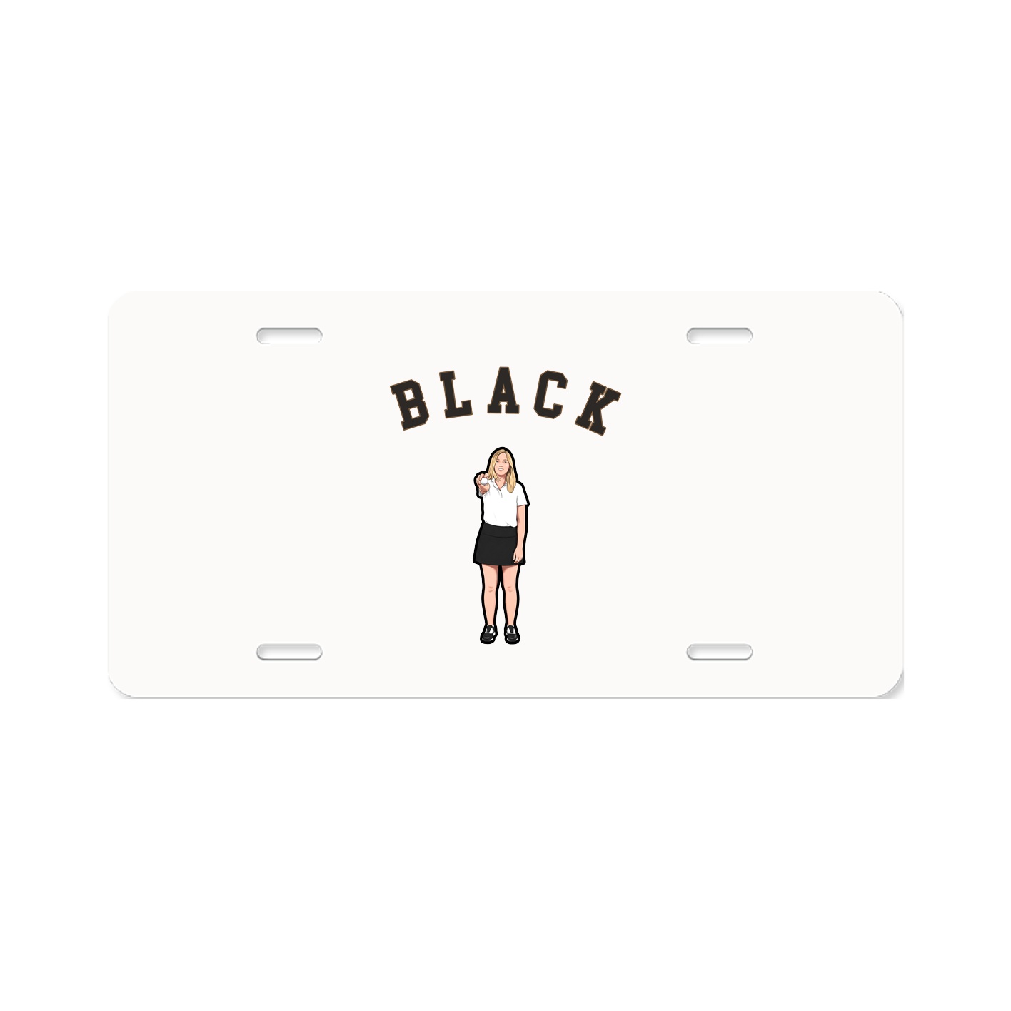 License Plate — Shirsey Arch in Classic