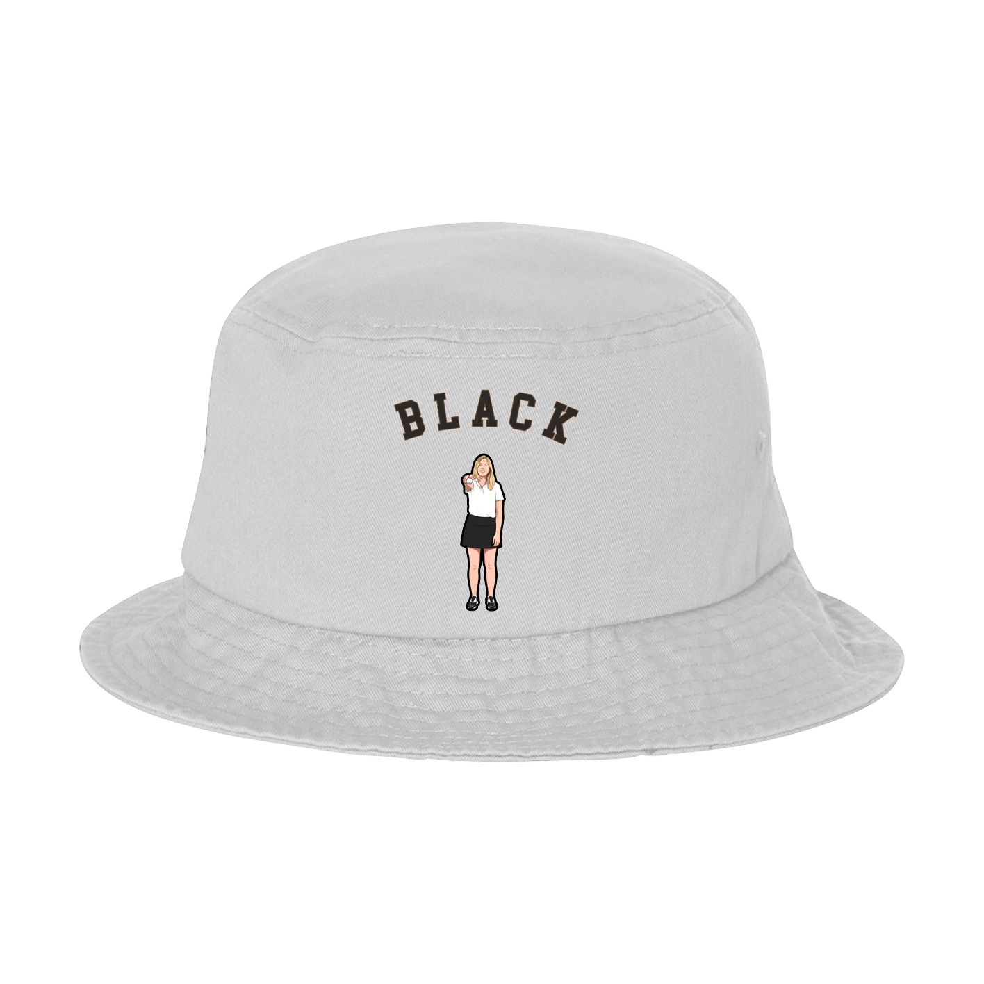 Bucket Cap — Shirsey Arch in White