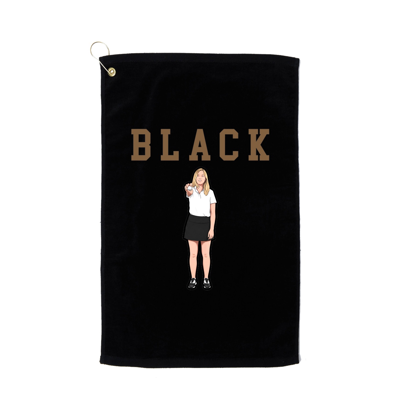 Golf Towel — Shirsey in Black