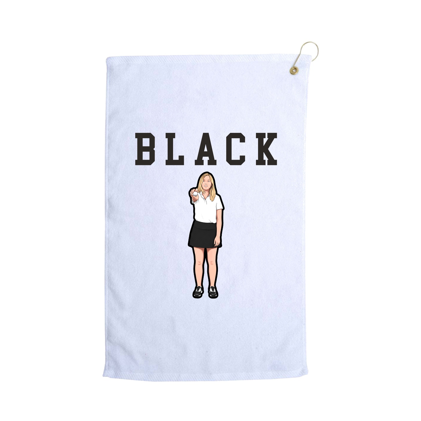 Golf Towel — Shirsey in White