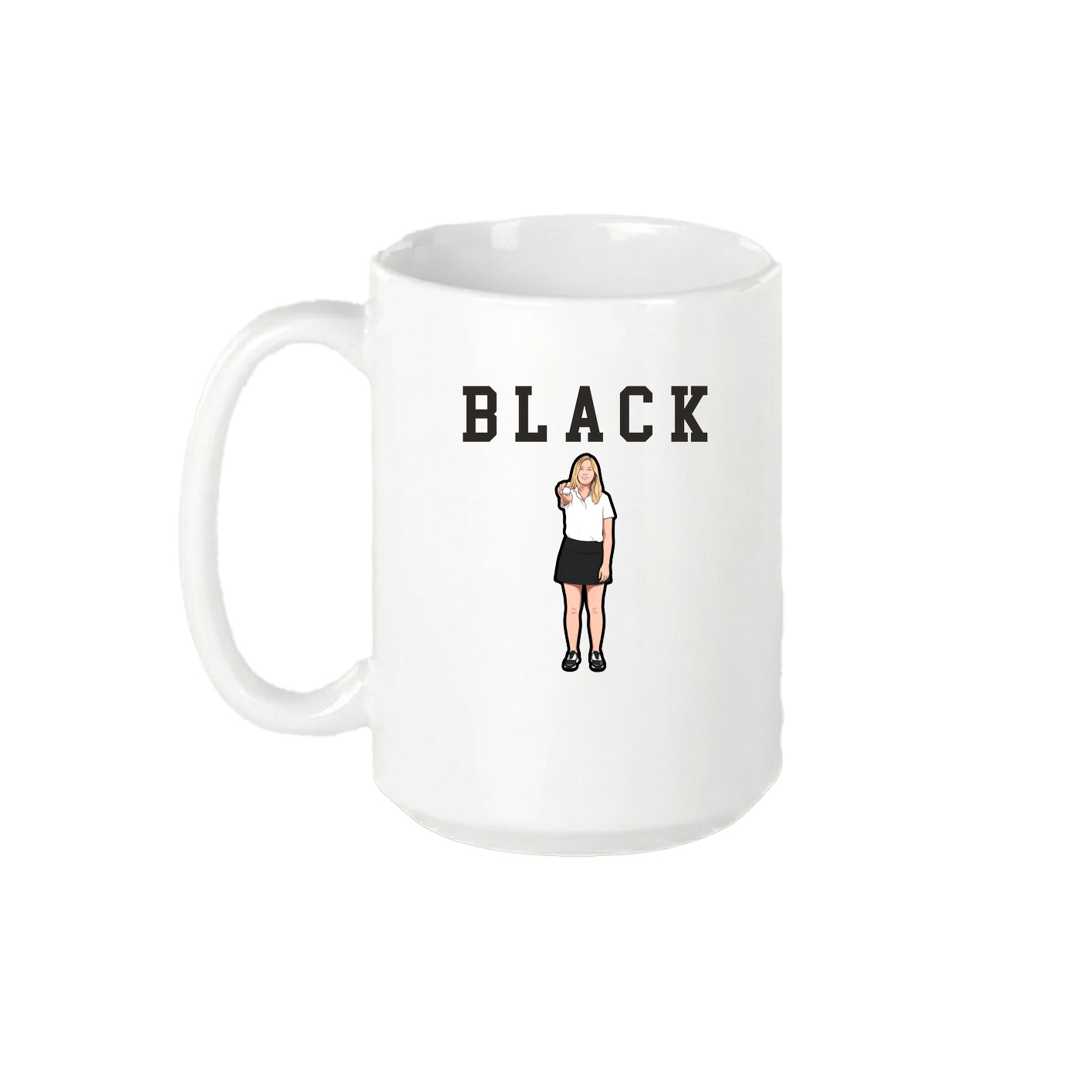 15oz Coffee Mug — Shirsey in White