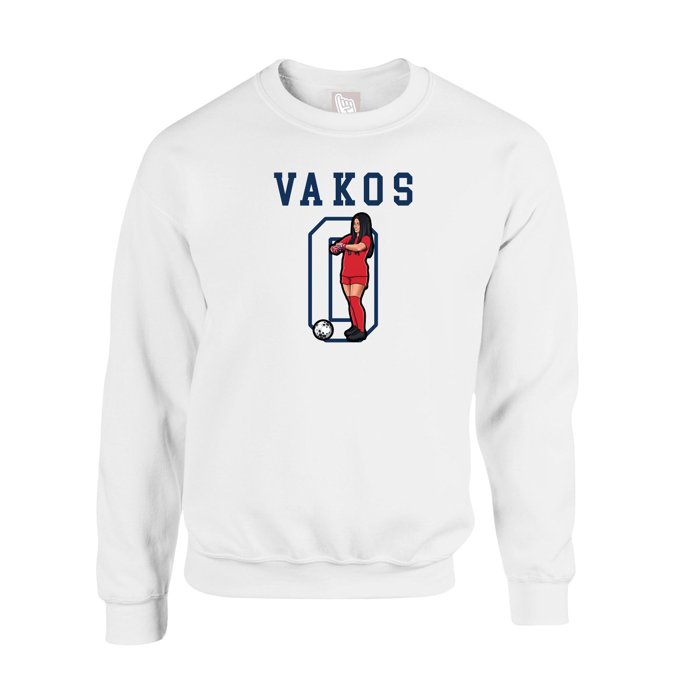 Fleece Crew — Shirsey in White