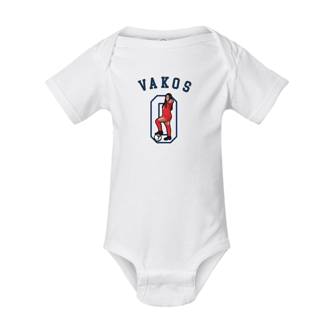 Baby Onesie — Shirsey Arch in White