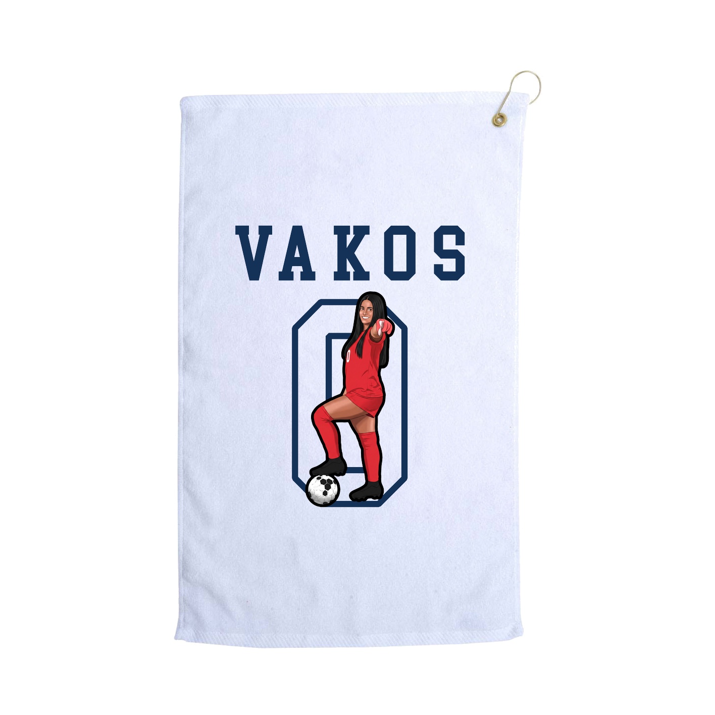 Golf Towel — Shirsey in White