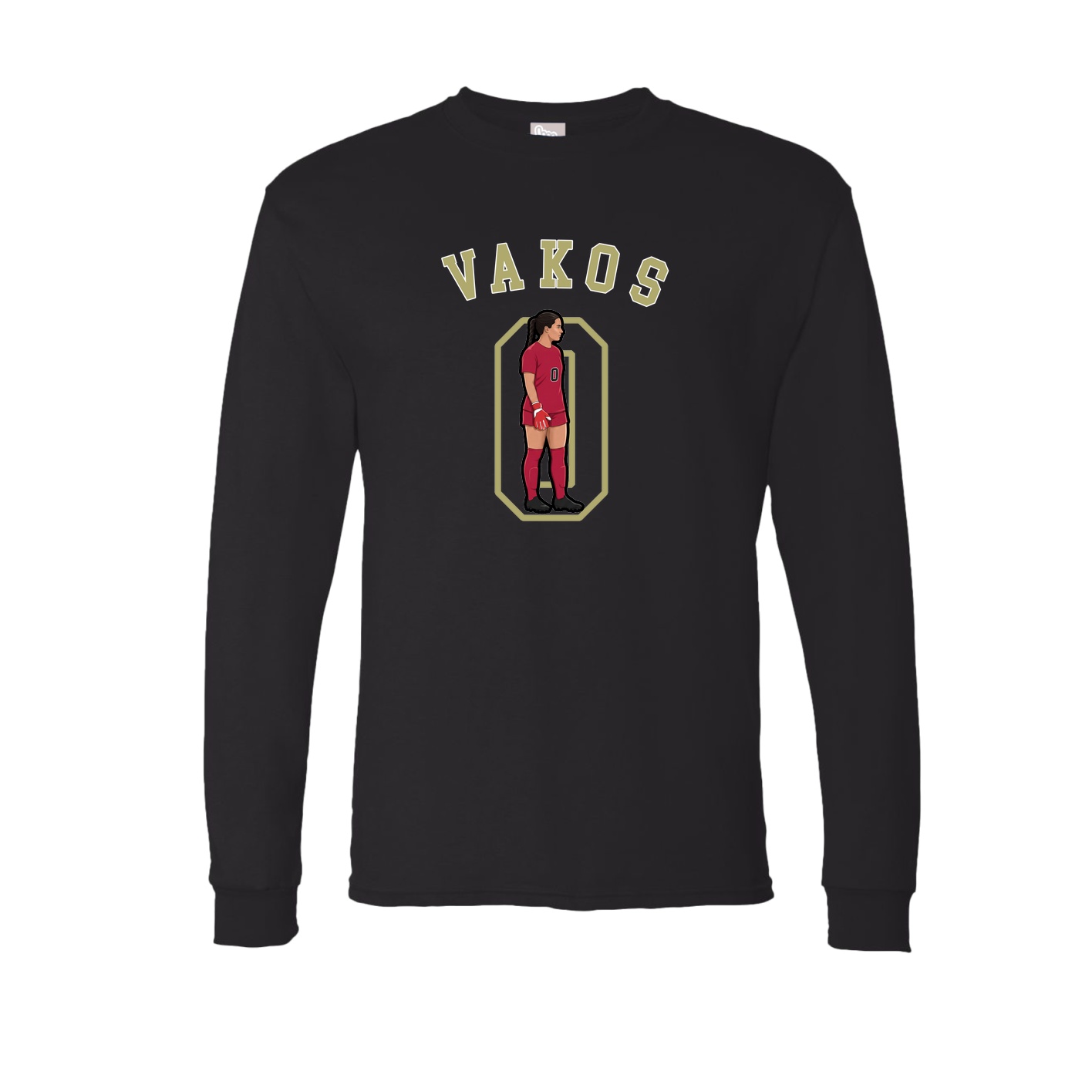 Long Sleeve Tee — Shirsey Arch in Black