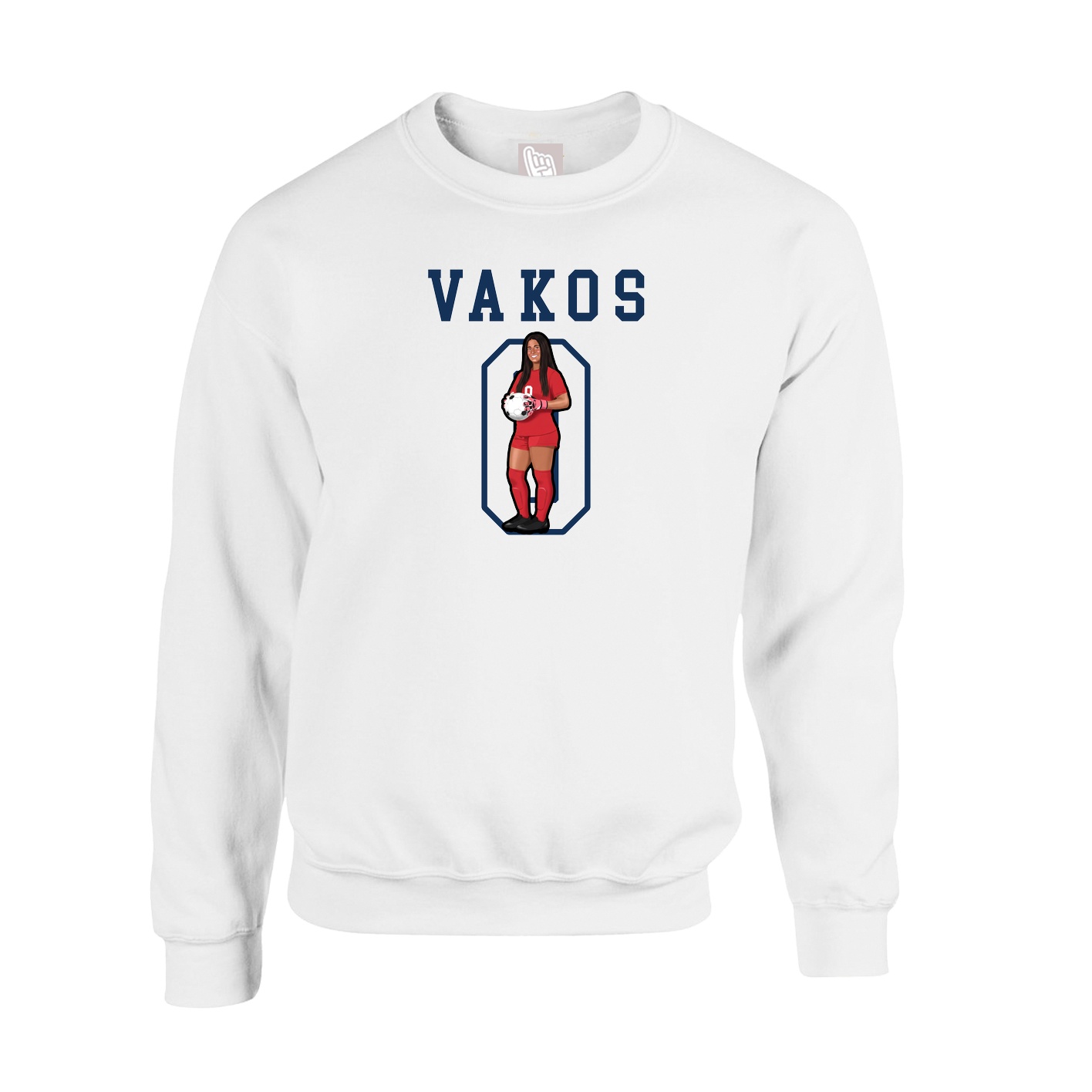 Fleece Crew — Shirsey in White