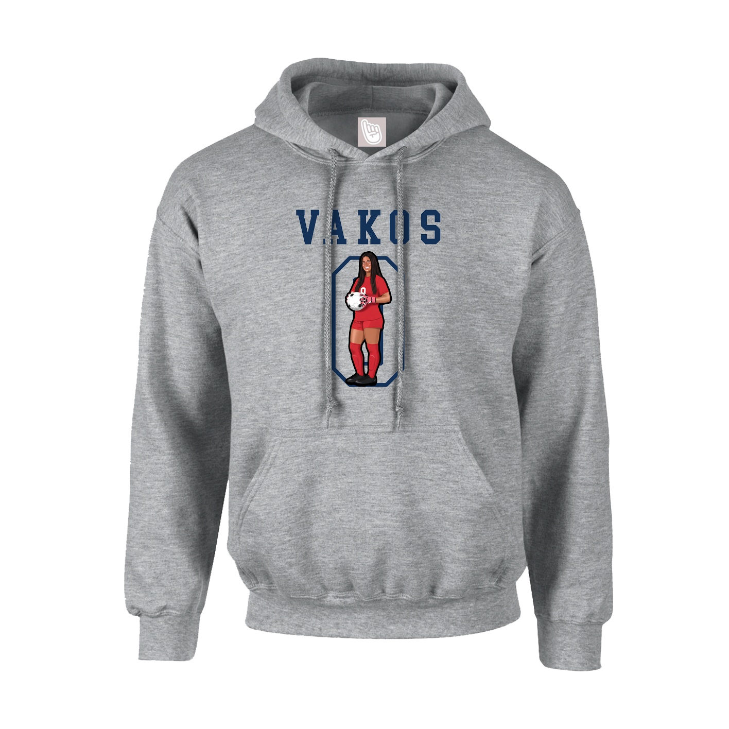 Youth Hoodie — Shirsey in Grey