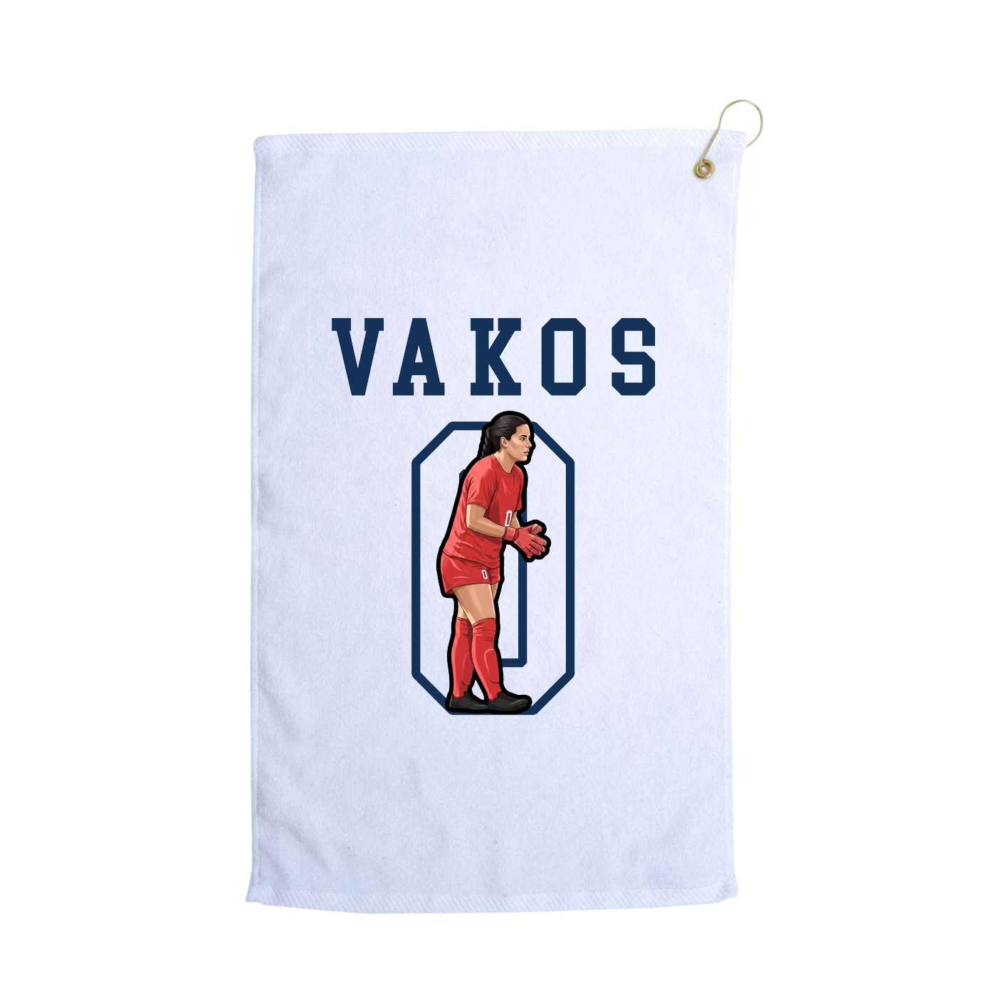 Golf Towel — Shirsey in White