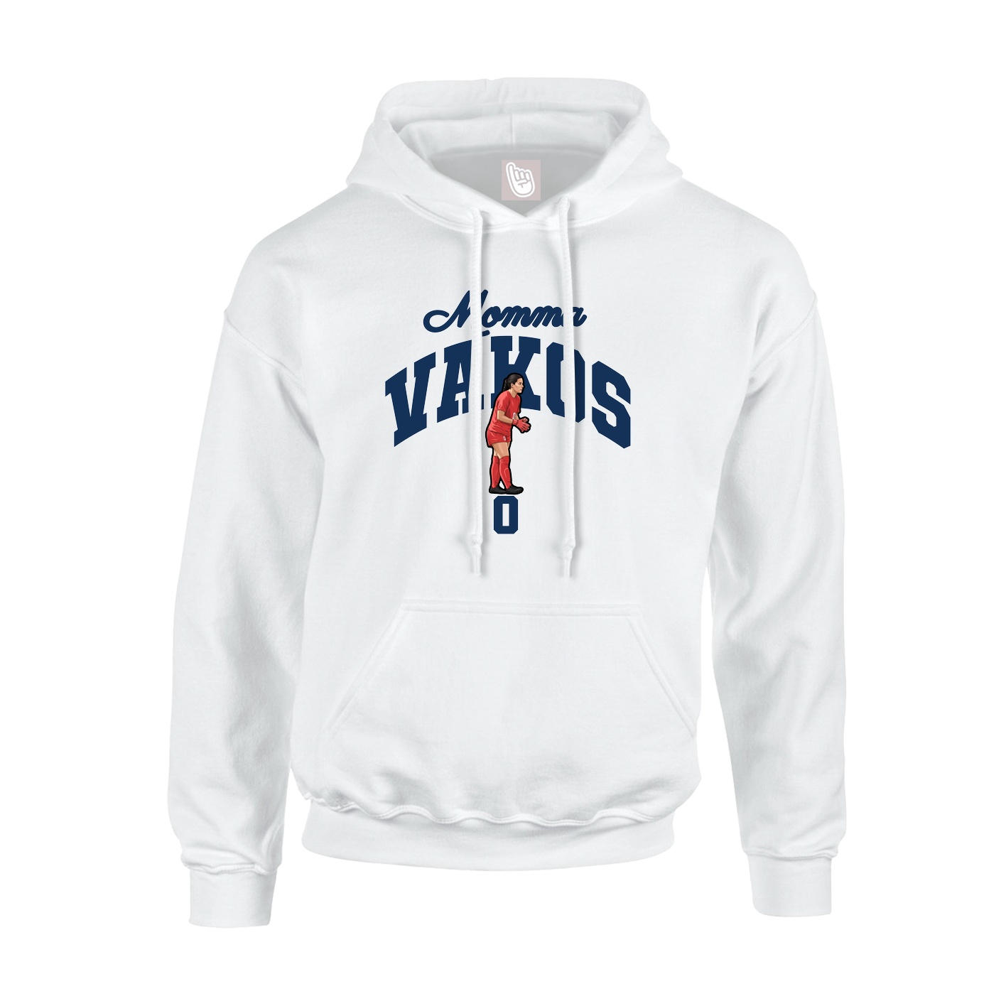 Youth Hoodie — Mothers Day Arch in White