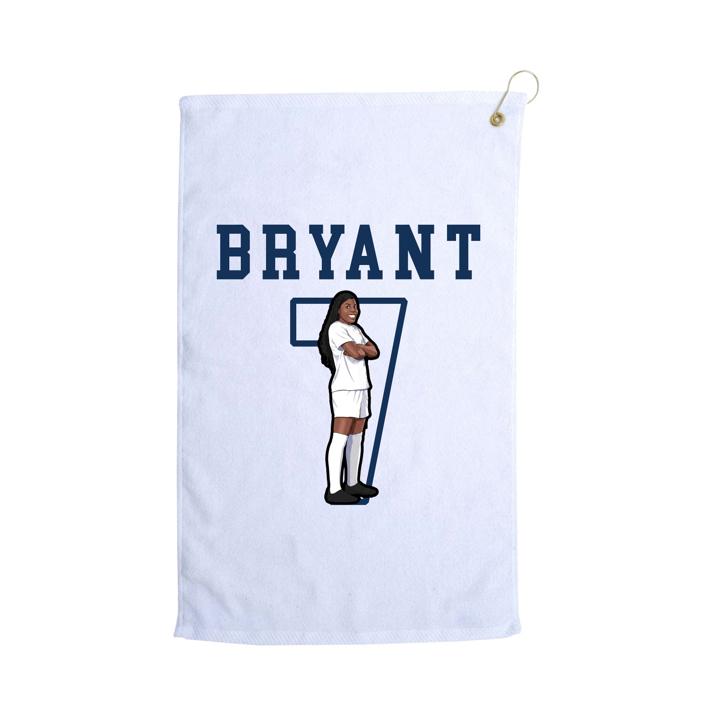 Golf Towel — Shirsey in White