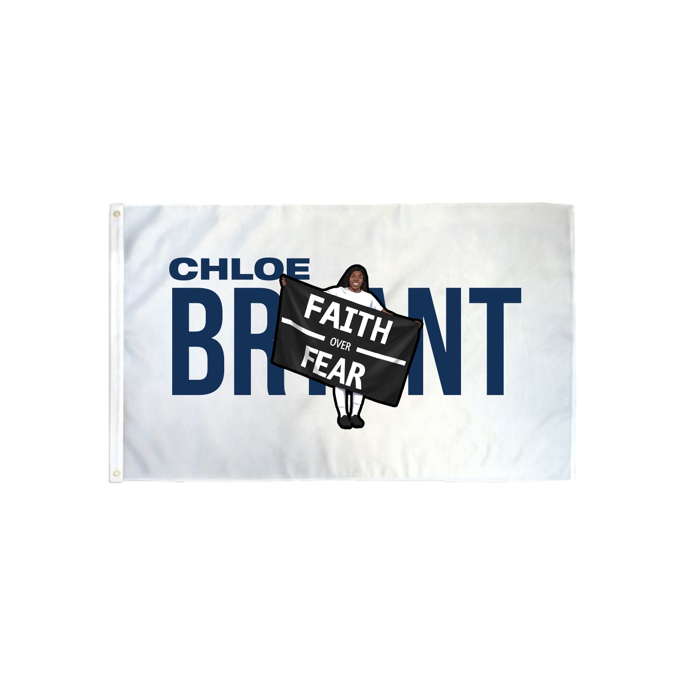 3x5 Flag — Player Name in Classic