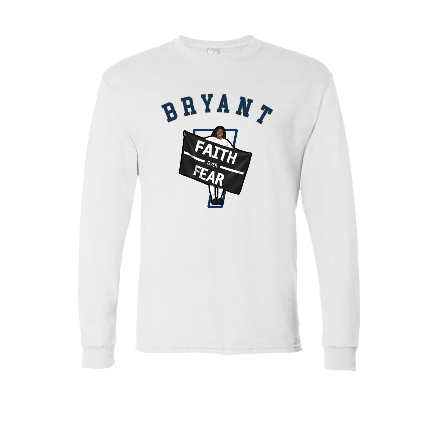 Long Sleeve Tee — Shirsey Arch in White