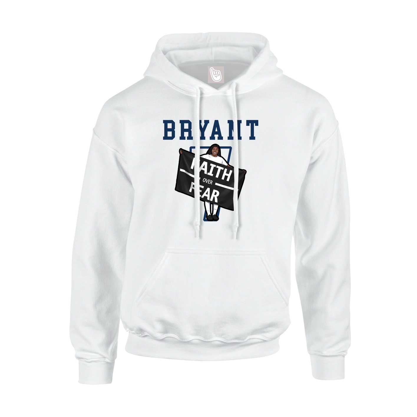 Youth Hoodie — Shirsey in White