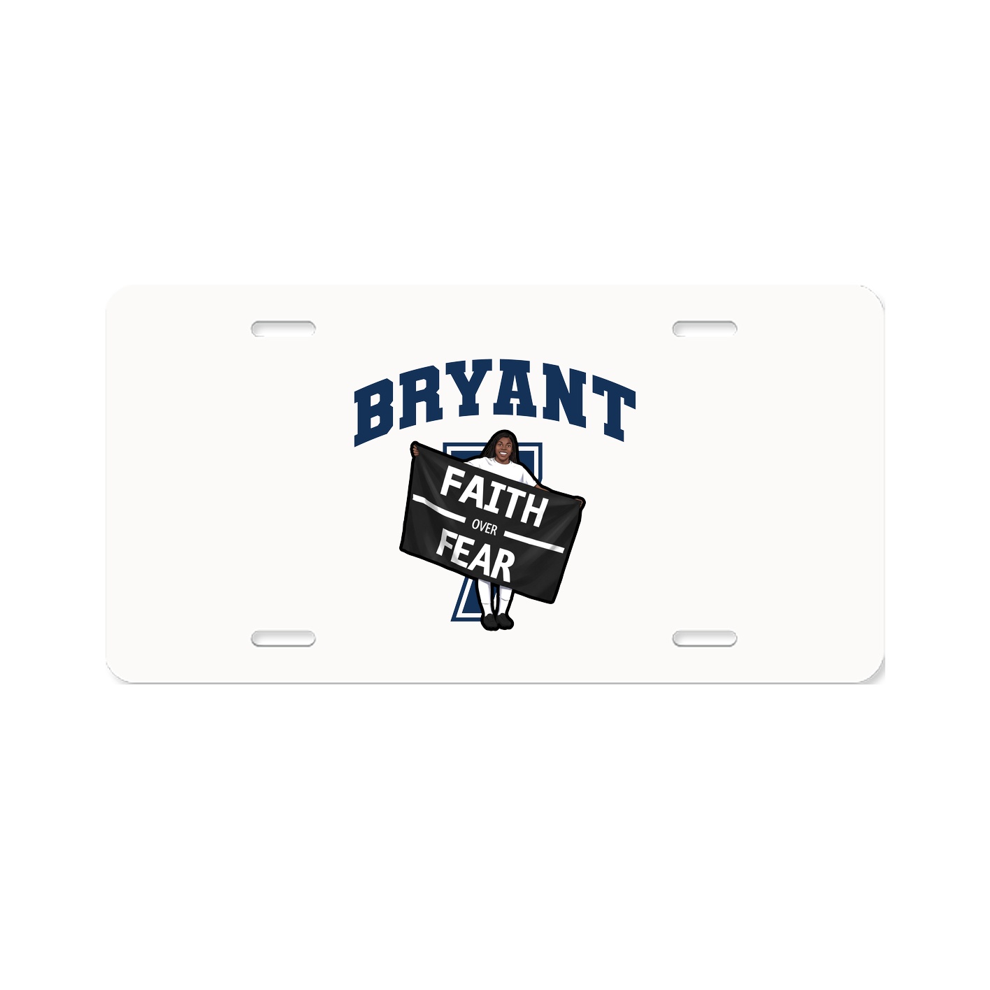 License Plate — Number in Classic