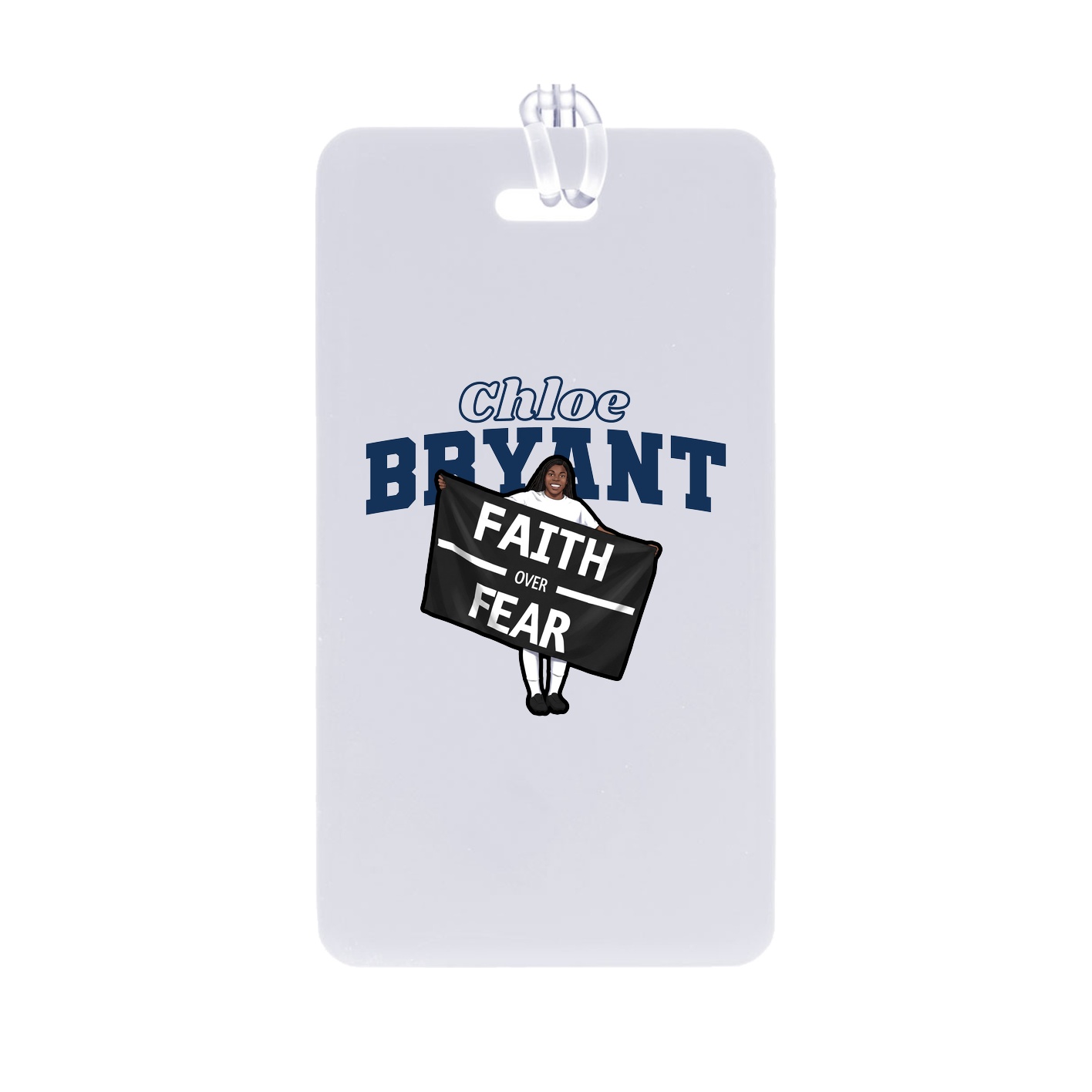 Bag Tag — Name Arch in Classic