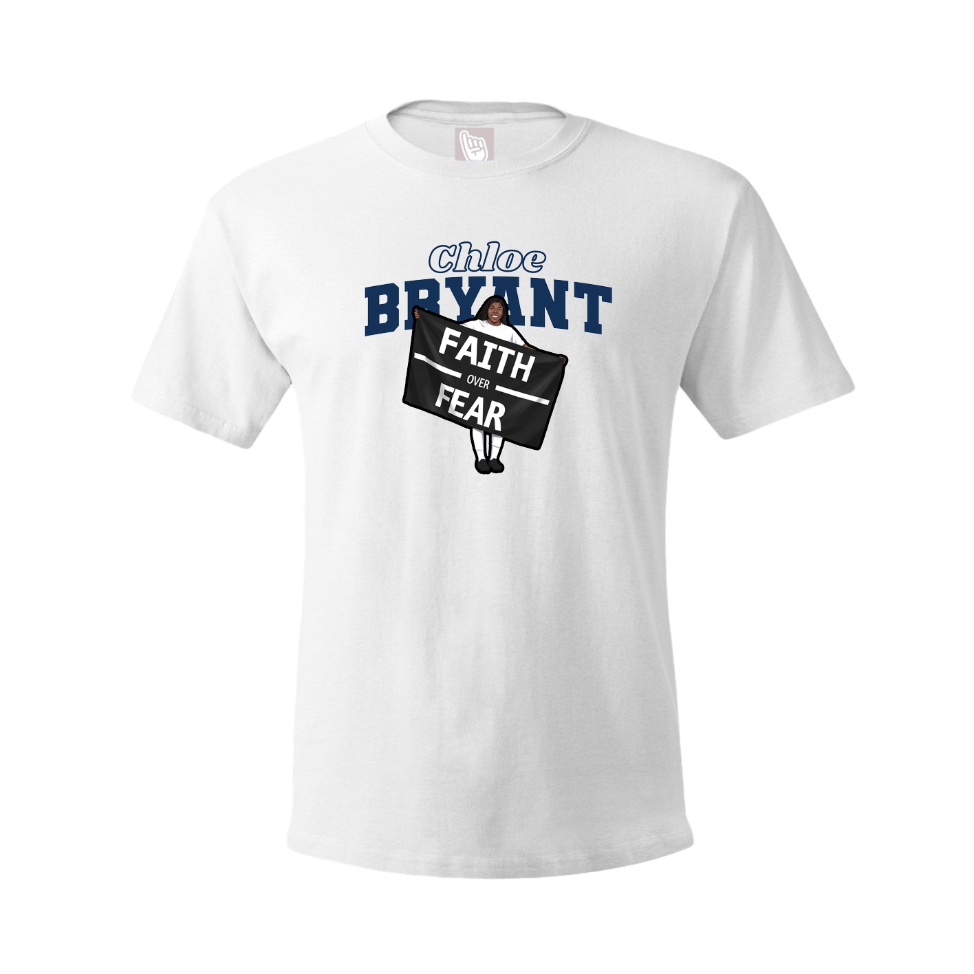 Tee — Name Arch in White