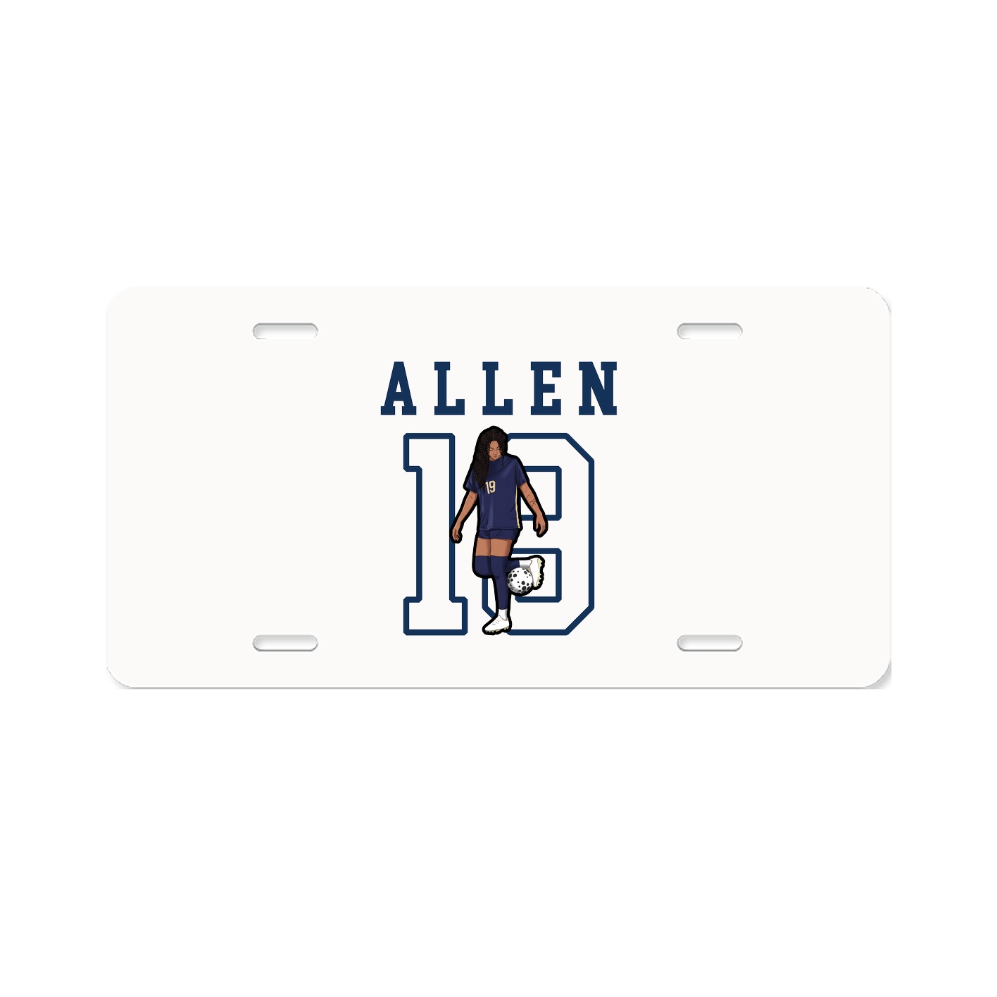 License Plate — Shirsey in Classic